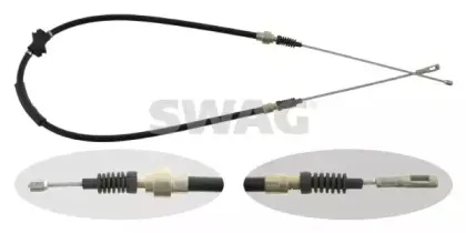 Трос, стояночная тормозная система SWAG купить